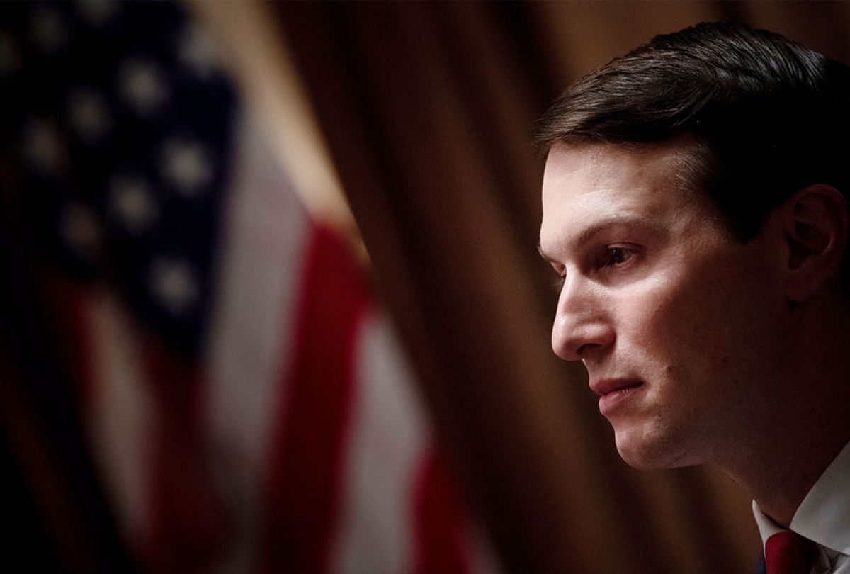 Senior Advisor Jared Kushner attends a meeting on Opportunity Zones in the Cabinet Room of the White House (BRENDAN SMIALOWSKI/AFP via Getty Images)