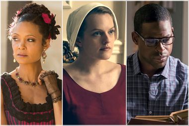 Thandie Newton in "Westworld," Elisabeth Moss in "The Handmaid's Tale," Sterling K. Brown in "This Is Us"